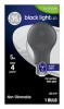 LED Black Light Bulb, A19 Shape, Medium Base, 100 Lumens, 5 Watt