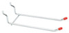 Pegboard Hooks, Double, Zinc-Plated, 2-Pk.