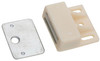 Magnetic Cabinet Catch, Nylon Case, White