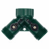 2-Way Hose Y Shut Off Valve, Plastic (10 pieces)