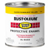 Stops Rust Sunburst Yellow Oil-Based Paint, 1/2-Pint