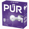 Horizontal Faucet-Mount Water Filter, White