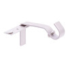 Fast Fit No-Measure Curtain Rod Bracket, 5/8 In. Rods, Brushed Nickel