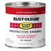 Stops Rust Gloss Sunrise Red Oil-Based Paint, 1/2-Pint