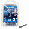 Roofing Screws, Hex Washer Head, Drill Point, #12 x 2 In., 50-Ct.
