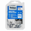 #9 x 1-1/2" Hex Washer Head Sharp Point Metal-to-Wood White Roofing Screws 100-Ct.