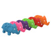 Dog Toy, Latex Elephant, 8-In., Assorted Colors