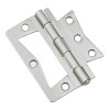 Surface-Mount Chest Hinge, Satin Nickel, 3 In.