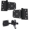 Self-Closing Gate Kit, Black, Surface Applications
