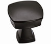 Stature Cabinet Knob, Matte Black, 1-1/4 In.