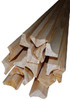 Solid Pine Cove Moulding, 3/4 x 3/4 In. x 8 Ft. (10 pieces)