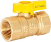 Brass Gas Ball Valve, Lever Handle, 3/4 In. FIP x 3/4 In. FIP