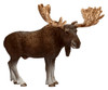 Brown Bull Moose Toy Animal Figure, Ages 3 & Up (5 pieces)