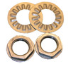 Pipe Fitting, Faucet Lock Nut Kit, 1/2 In.