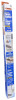 Door Sweep & Draft Stop, Slide-On, Brown, 36 In.
