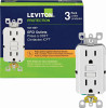 3PK 15A WH S/TT OUTLET