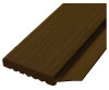 Garage Door Weatherstripping, Brown PVC, 2 In. x 7 Ft.