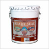 Exterior Wood Stain & Sealer, Flat Mahogany, 5-Gallons