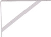 12 In. White Shelf Bracket