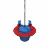 Super Toilet Tank Flapper, Universal Fit, 2 & 3 In. Valves
