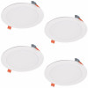 LED Direct Mount Canless Retrofit Light Kit, 6 In., 4-Pk.