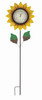 Decorative Sunflower Thermomoter, Staked (8 pieces)