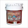 Exterior Wood Stain & Sealer, Flat Burnt Hickory, 5-Gallons