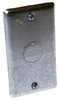 Blank 1/2 In. Knockout Handy Box Cover