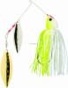 Burner Spinnerbait, Chartreuse & White, 1/2 oz.