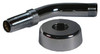 Plastic Shower Arm With 1/2 In. Threaded Pipe