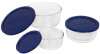 Glass Food Storage Set, 6-Pc. (3 pieces)
