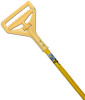 Fiberglass Mop Handle & Quick-Change Plastic Head, 60 In.