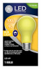 LED Outdoor Yellow Bug Light, Medium Base, 9 Watt