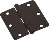 Door Hinge, Interior, Oil-Rubbed Bronze, 3 In.