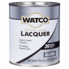 Lacquer Wood Finish, Clear Gloss, 1-Qt.
