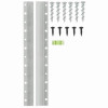 Heavy Duty Mirror & Picture Hanger, 200-Lb. Load, 18 In.
