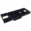 Patriot Mailbox Mounting Board, Black Plastic