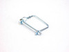 RV Coupler Lock Pin, Zinc-Plated Steel, 5/16 In.