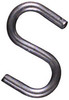 Open S Hook, Zinc-Plated Steel, Heavy-Duty, 1 In. (100 pieces)