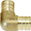 Insert Pipe Elbow, Lead Free, 3/4 In. Brass Barb, 10-Pk.