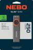 Slim Rechargeable Pocket LED Flashlight, 2 Modes, 250 Lumen