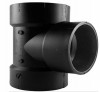 ABS/DWV Vent Tee, All Hub, 3 In.