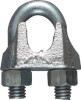 Wire Cable Clamp, Zinc, 1/2 In.