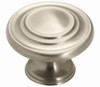Inspirations Cabinet Knob, Satin Nickel, 1-5/16 In.