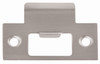 Door T-Strike, Satin Nickel, 1-1/8 x 2-3/4 In.