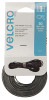 ONE-WRAP Thin Ties, Black / Gray, 8 x 1/2 In., 50-Ct.