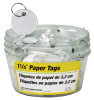 5-Pk. Paper Tag with Split Ring, 25-Pc. Bucket