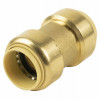 Push On Pipe Coupling With Stop, 1/2 In. Copper