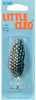 Little Cleo Spoon, Chrome & Blue