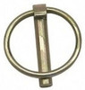 Lynch Pin, Category 1, Yellow Zinc-Plated, 1/4 x 1-1/4-In.